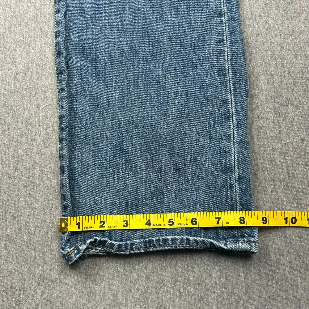 Levi's 501XX Button Fly Jeans Mens 36x30 Straight Leg Blue Denim Pants